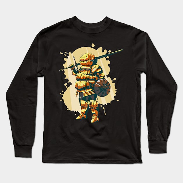 Clean golden Onionknight Long Sleeve T-Shirt by RarieDash